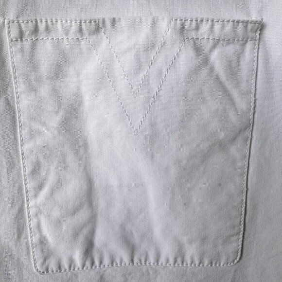 Vintage Louis Vuitton Women’s White Button-Down Shirt - Picture 12 of 16